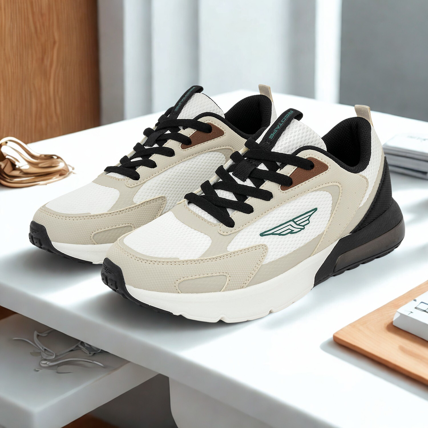 Athleisure Shoes for Men | Cultured Round-Toe Shape & Cushioning Technology | Shoes Gallery BD