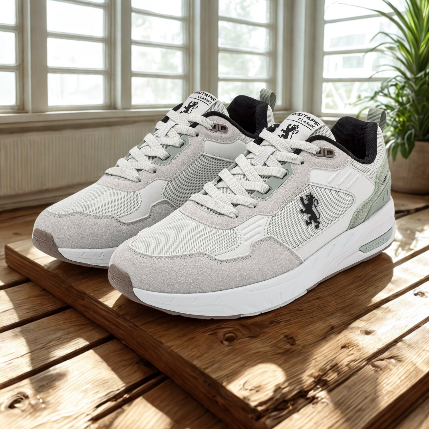 Red Tape Men Textured Sneakers | Stylish and Comfortable | Shoes Gallery BD