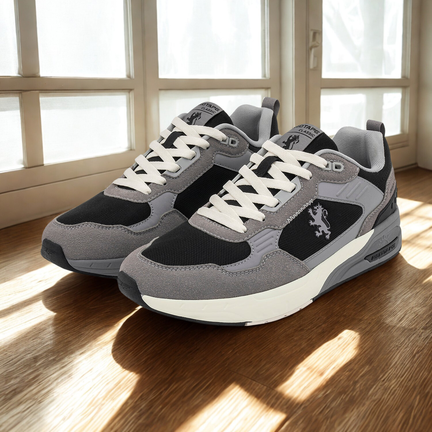 Red Tape Men Textured Sneakers | Stylish and Comfortable | Shoes Gallery BD